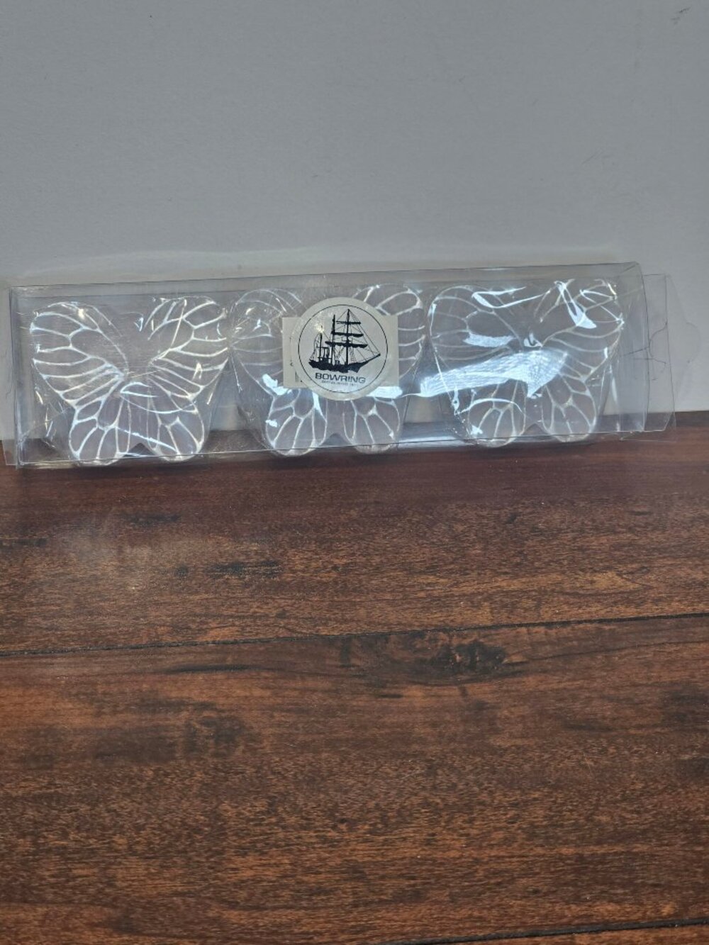 Bowring Butterfly Shaped Uni-King Candles Set